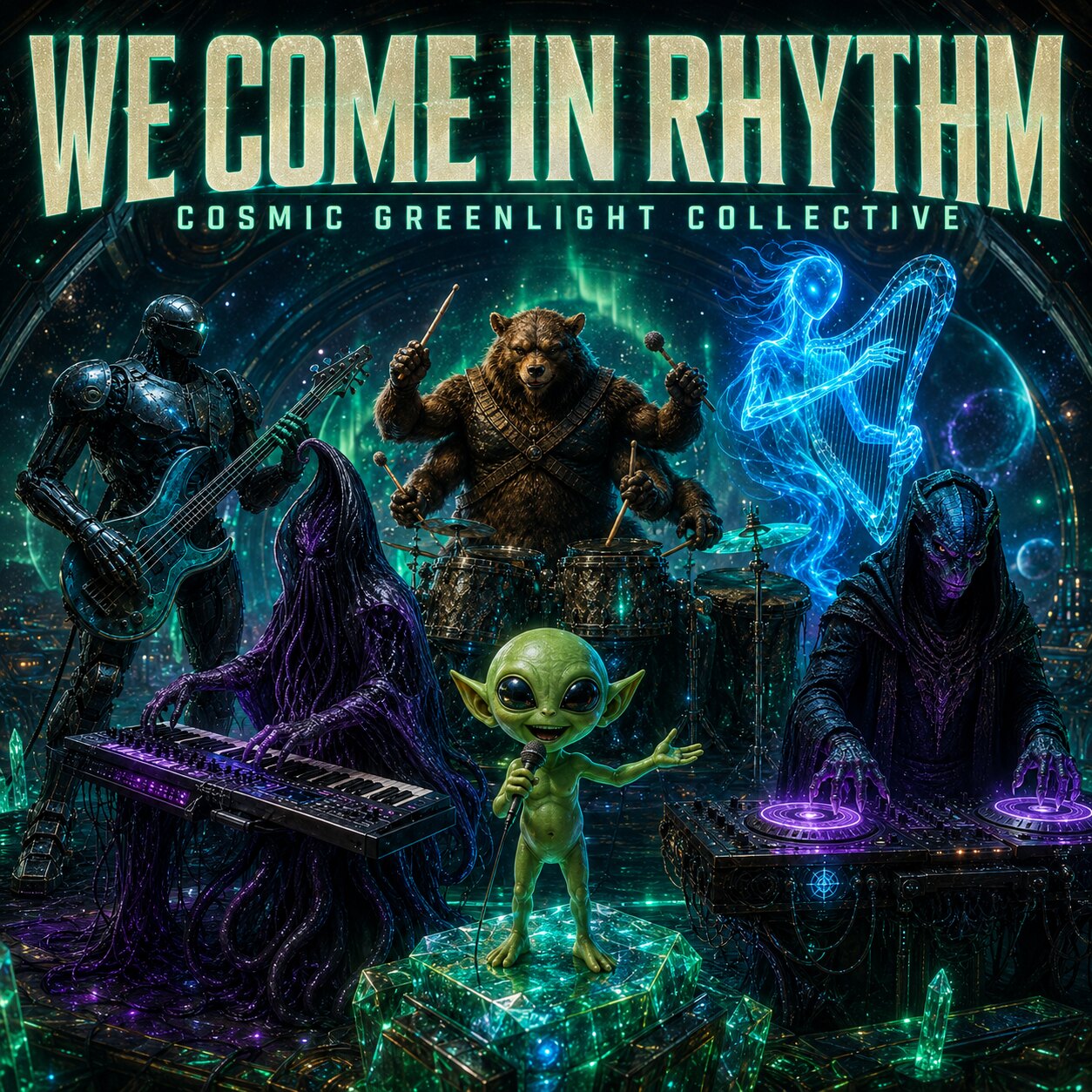 Cover We Come in Rhythm